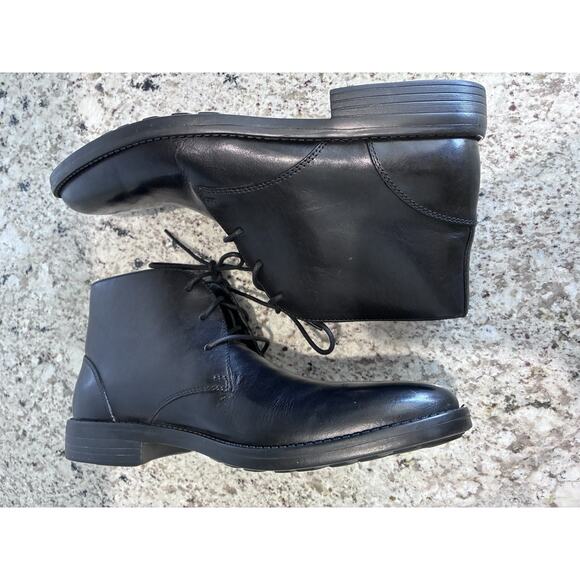 Bostonian Flexlite 21938 Men's Sz 9 Leather Birkett Mid Lace Up Chukka Boots New - Picture 5 of 8